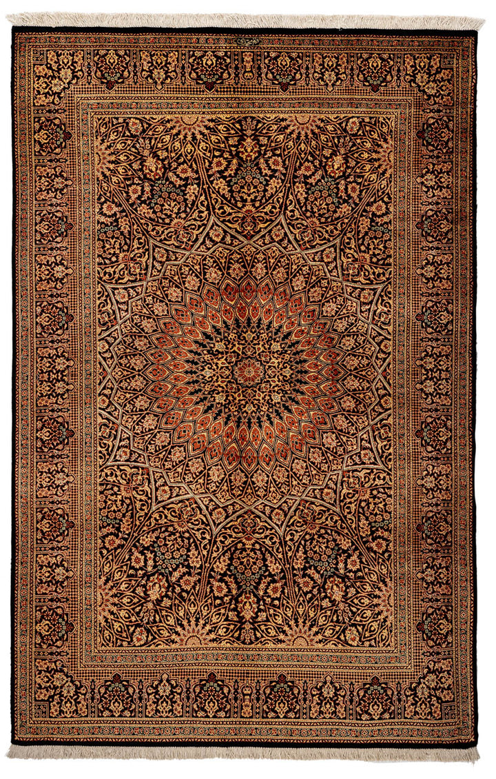 LAYA Signed Qum Silk 154x104cm