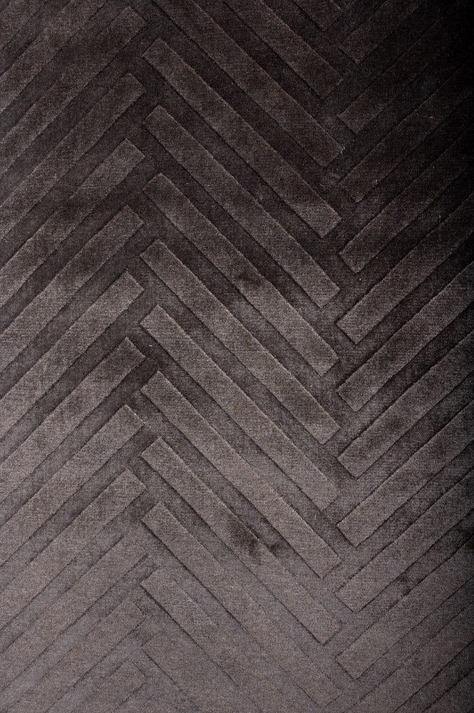 HERRINGBONE Textured Rug 300x250cm