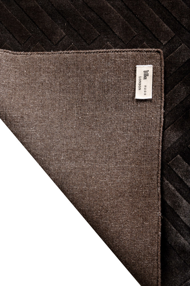 HERRINGBONE Textured Rug 300x250cm