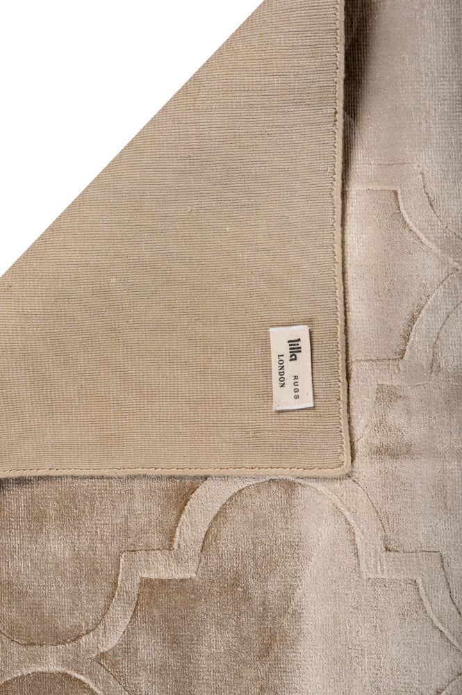 Golden Textured Rug 330x250cm