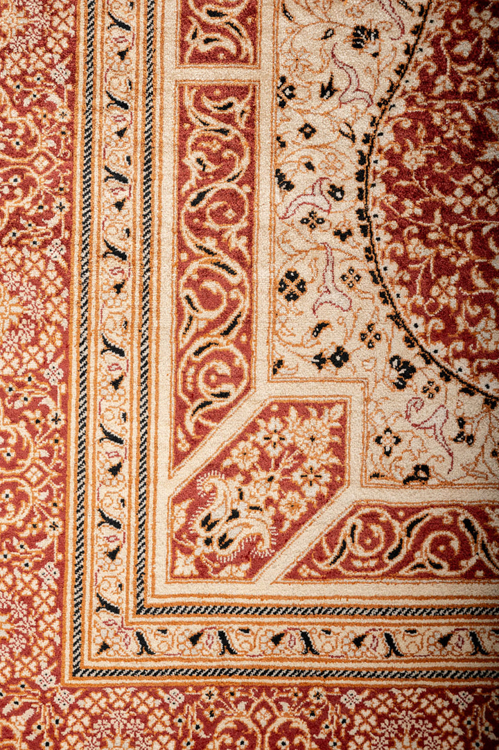 TROY Signed Qum Silk 197x130cm