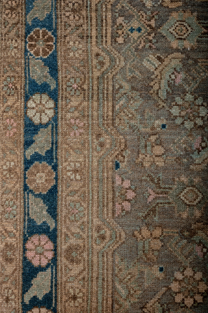 EAST Vintage Distressed  Malayer Runner 293x111cm