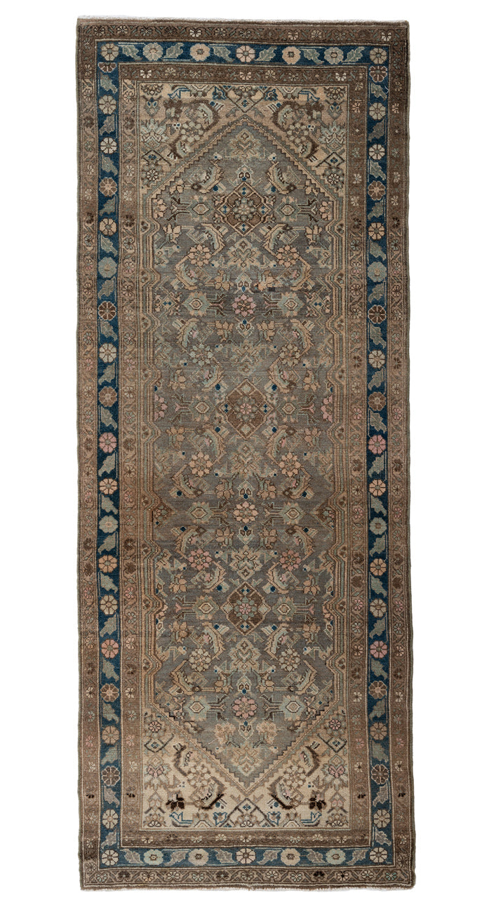 EAST Vintage Distressed  Malayer Runner 293x111cm