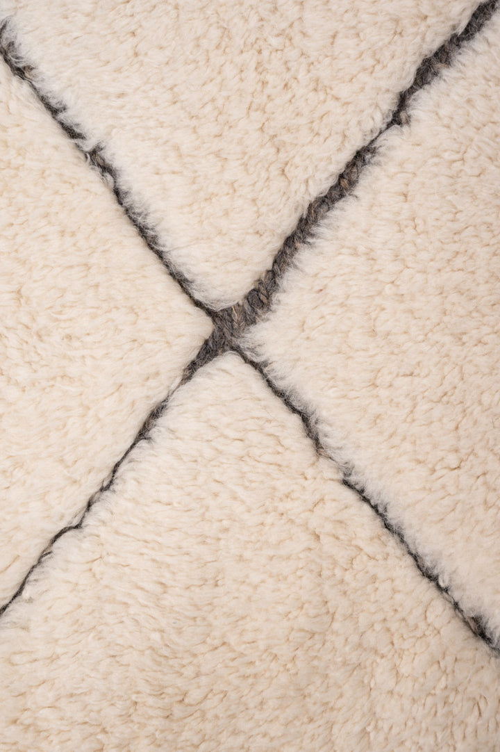 JALYN Moroccan Berber Beni Ourain Runner 314x88cm