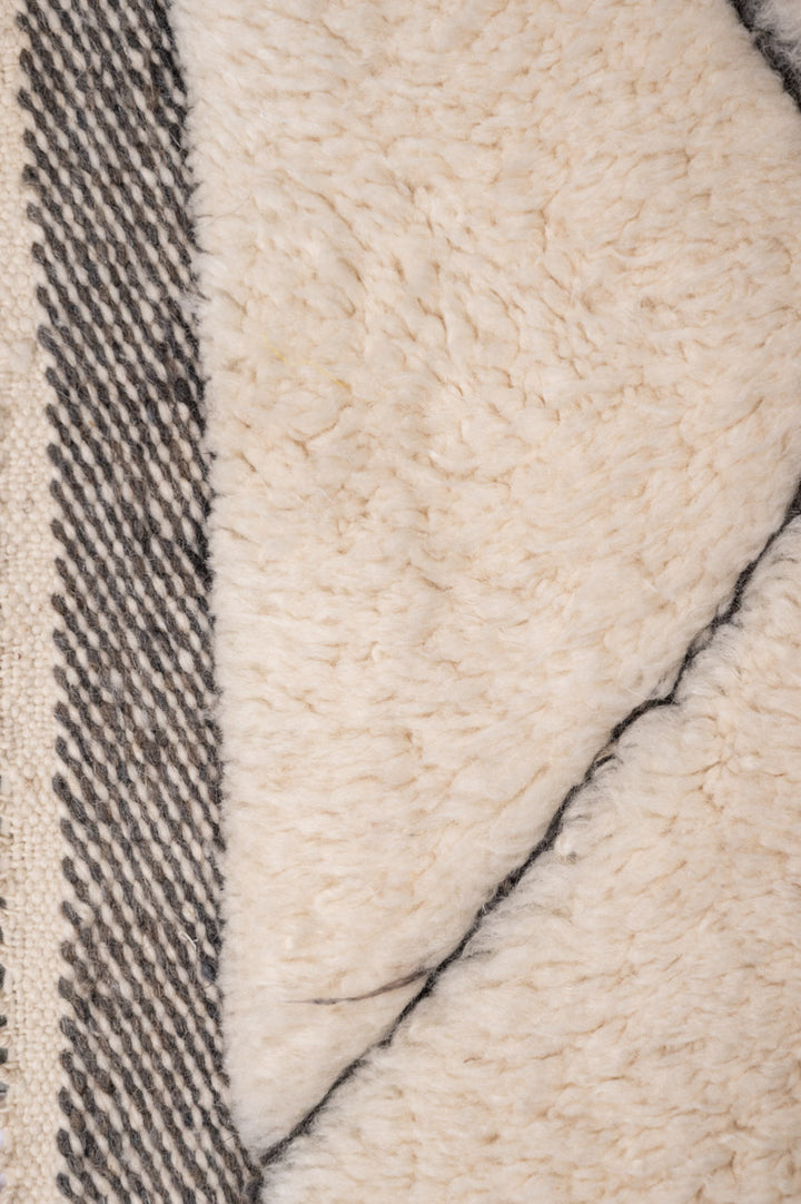 JALYN Moroccan Berber Beni Ourain Runner 314x88cm