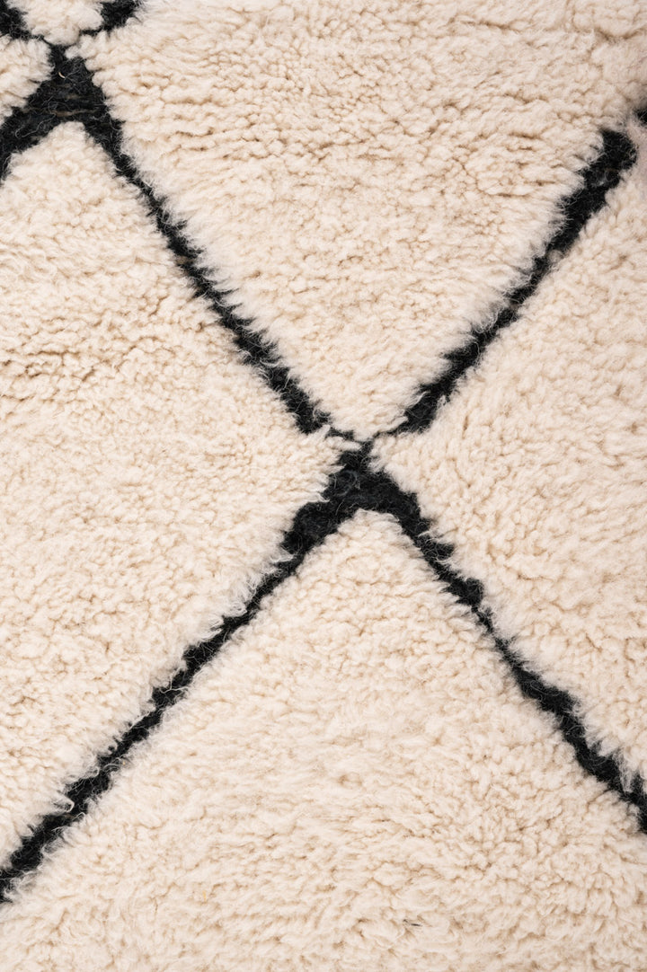 JANE Moroccan Berber Beni Ourain Runner 309x84cm