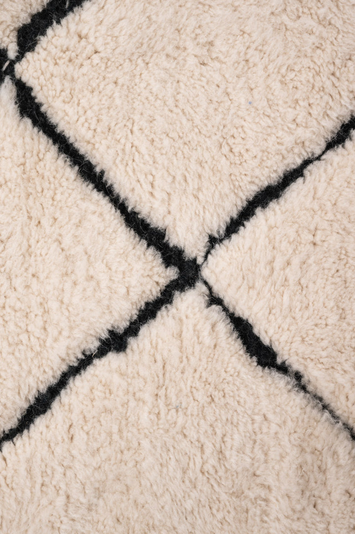 JANE Moroccan Berber Beni Ourain Runner 309x84cm
