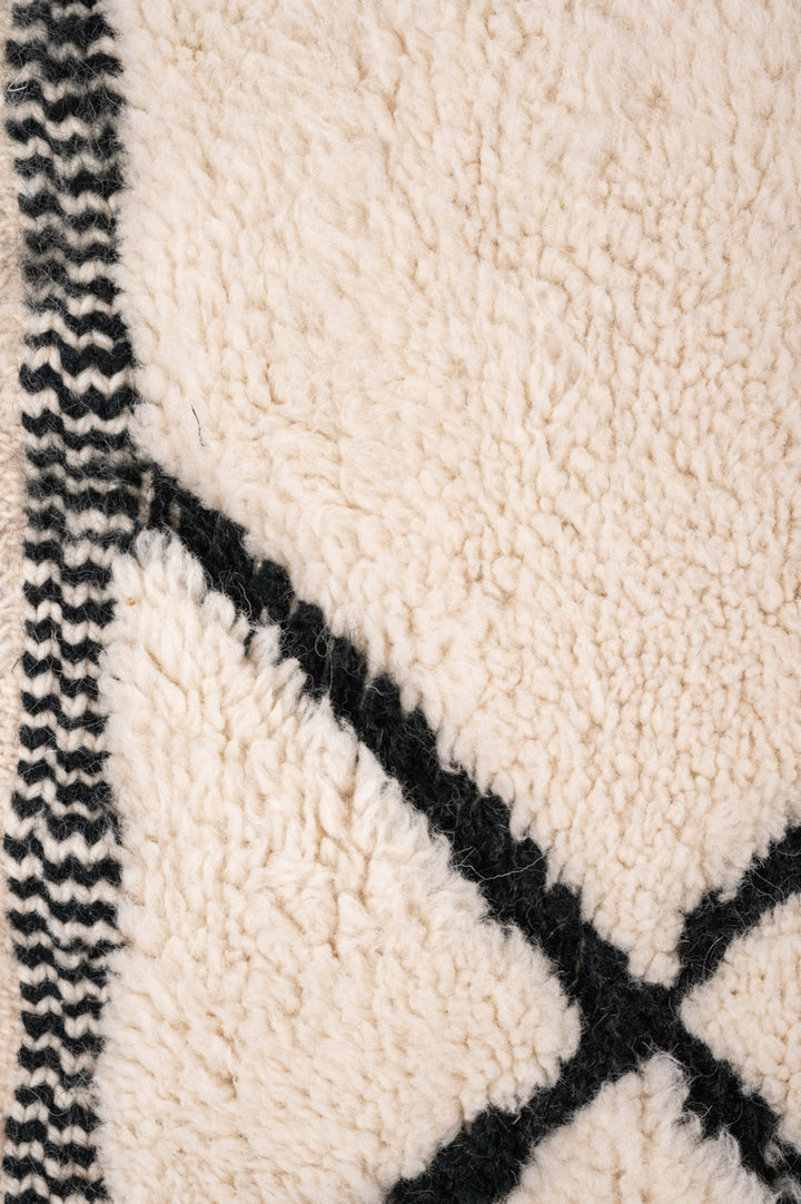 JANE Moroccan Berber Beni Ourain Runner 309x84cm