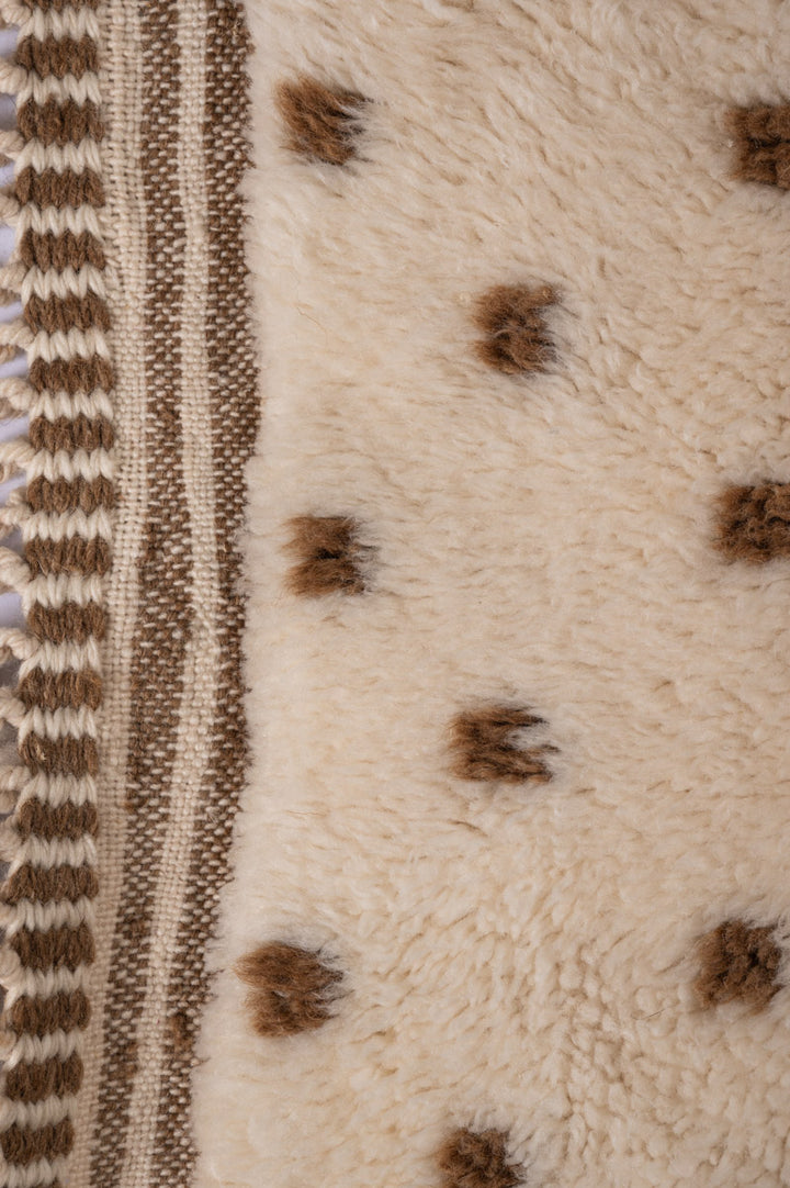 LAR Moroccan Berber Beni Ourain Runner 217x103cm