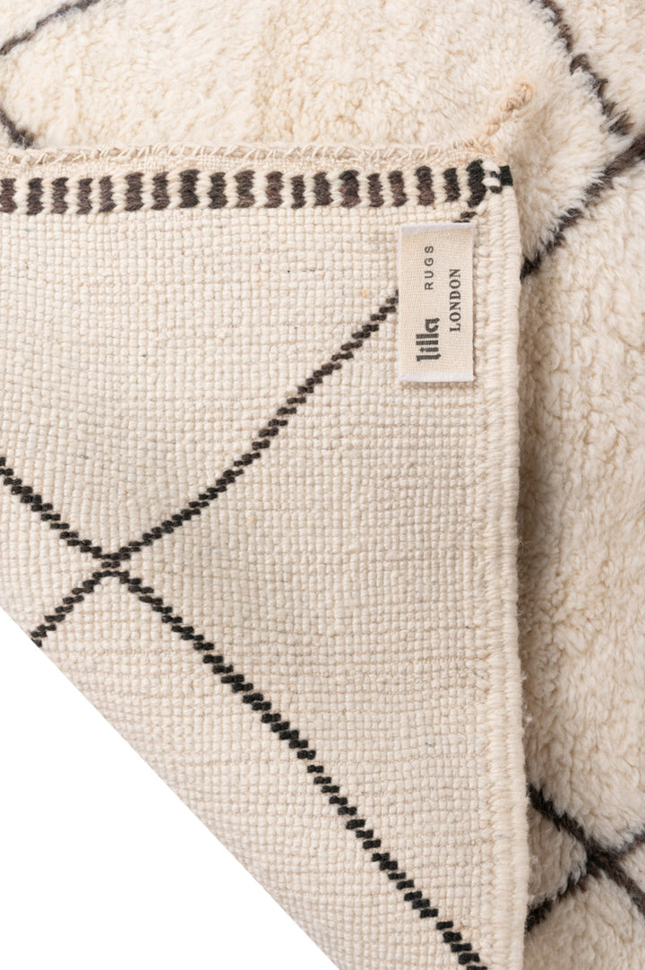 BRIELLE Moroccan Berber Beni Ourain 184x116cm