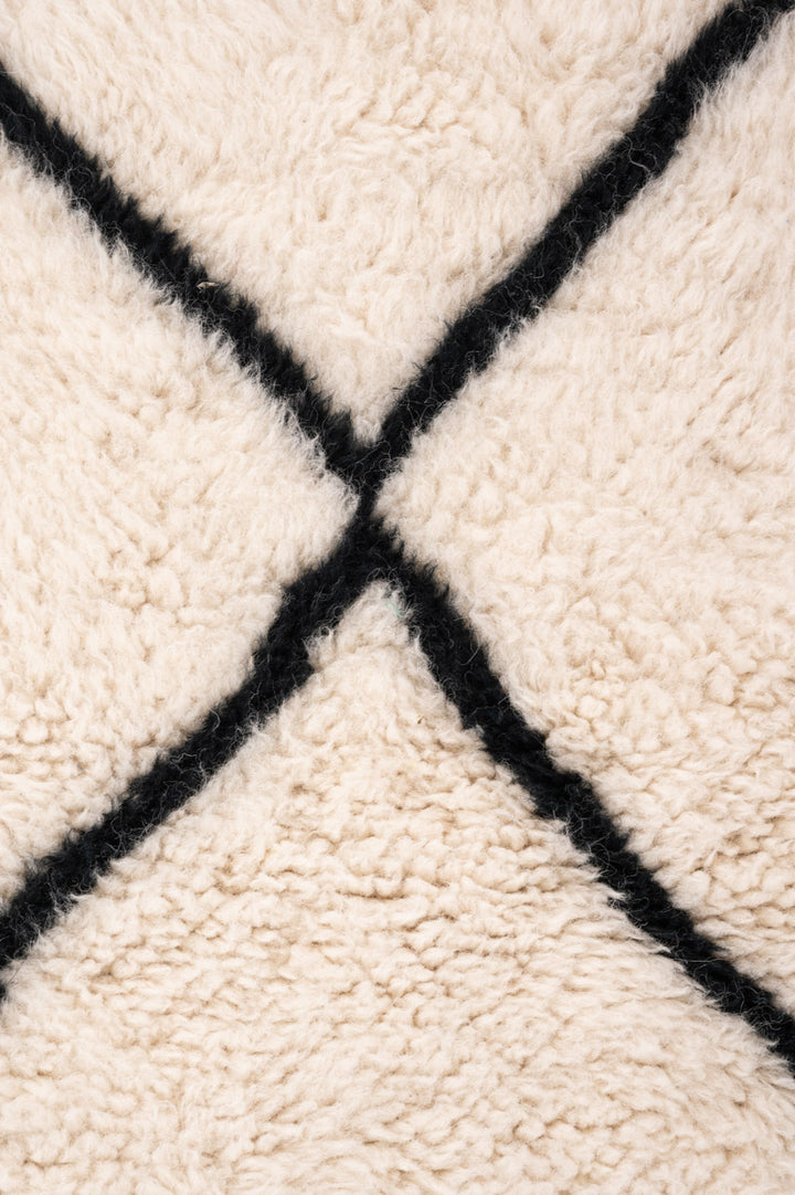 MYRA Moroccan Berber Beni Ourain Runner 199x107cm