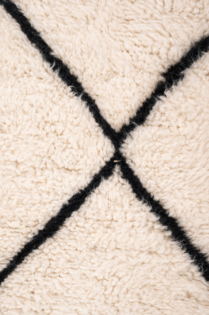 MYRA Moroccan Berber Beni Ourain Runner 199x107cm