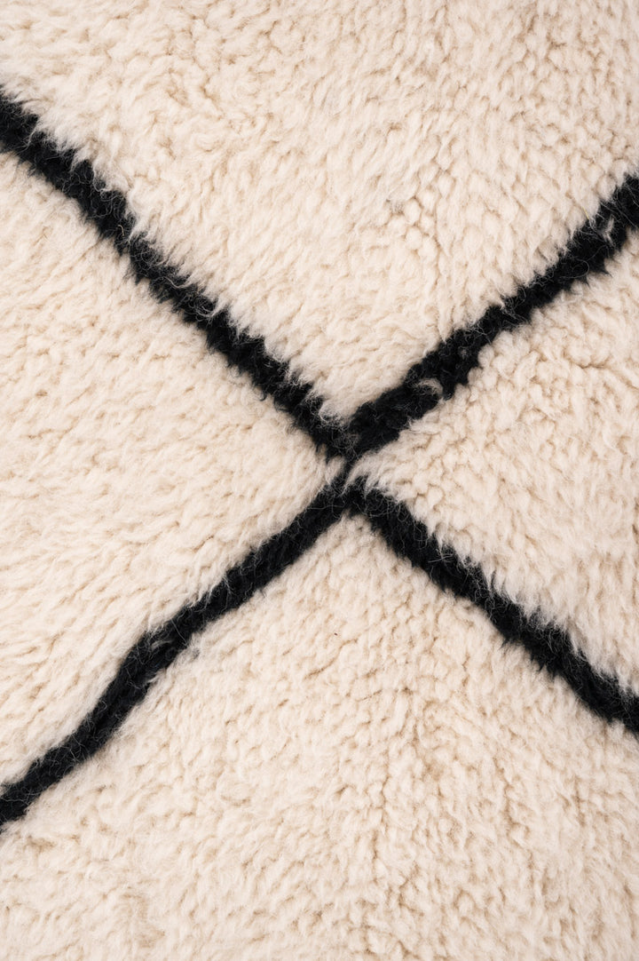 MYRA Moroccan Berber Beni Ourain Runner 199x107cm