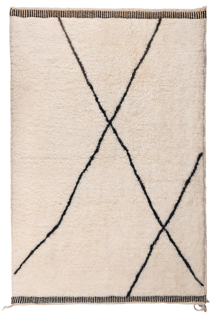 MYA Moroccan Berber Beni Ourain 198x126cm