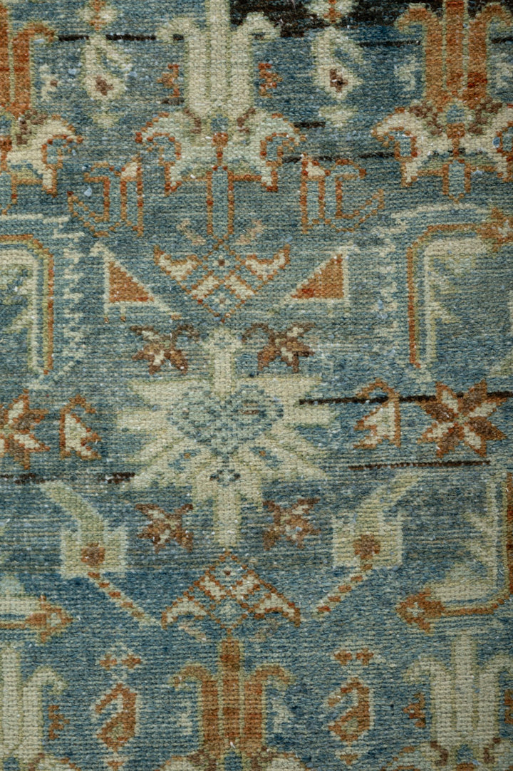 FAITH Vintage Distressed  Persian Malayer Runner 387x100cm