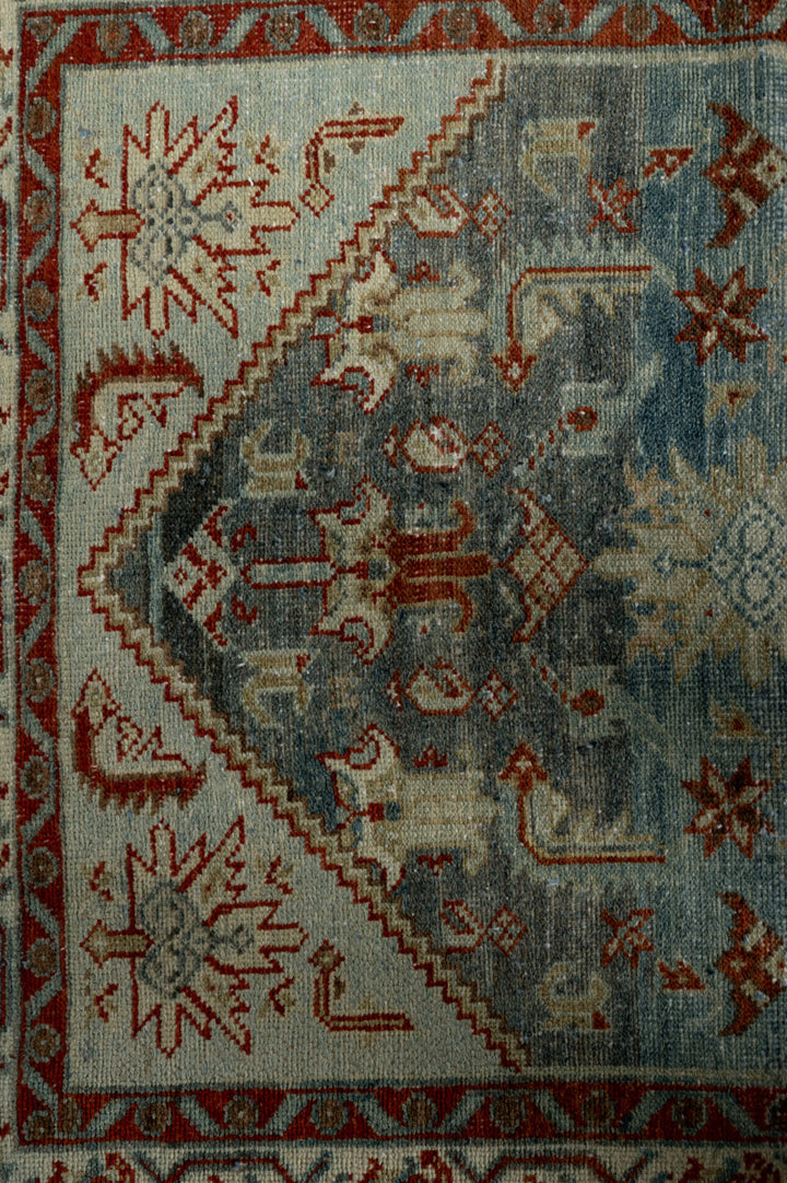 FAITH Vintage Distressed  Malayer Runner 387x100cm