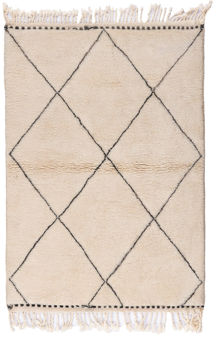 KALEB Moroccan Berber Beni Ourain 150x107cm