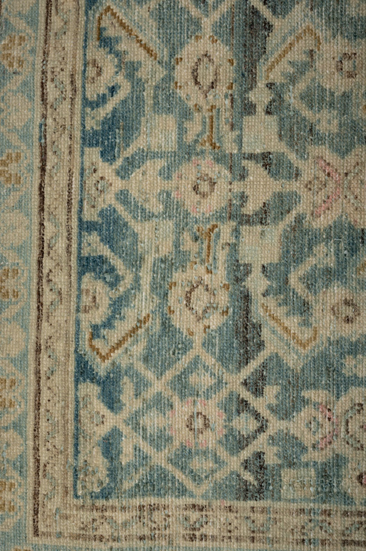 HARPER Vintage Distressed  Malayer Runner 377x103cm