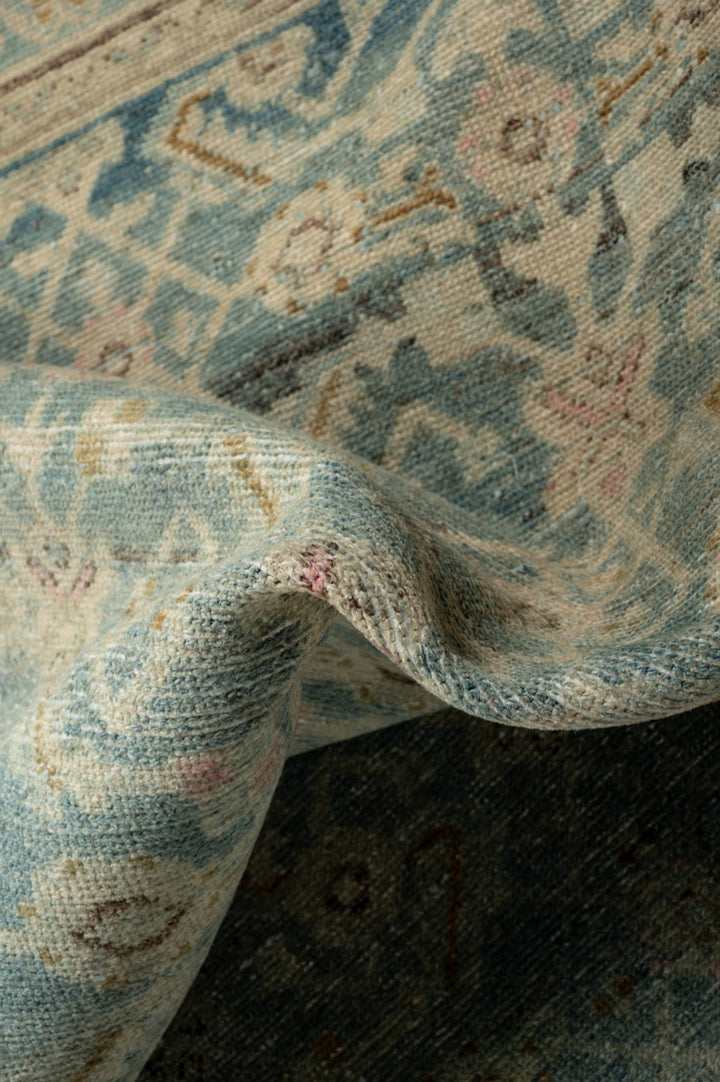 HARPER Vintage Distressed  Malayer Runner 377x103cm