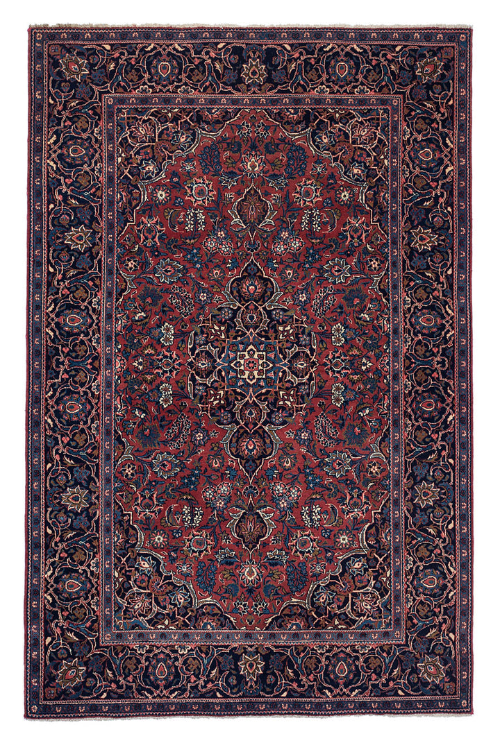AMAZON Antique Persian Kashan 209x133cm