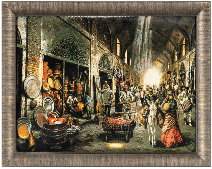 BAZAR Tabriz 98x75cm