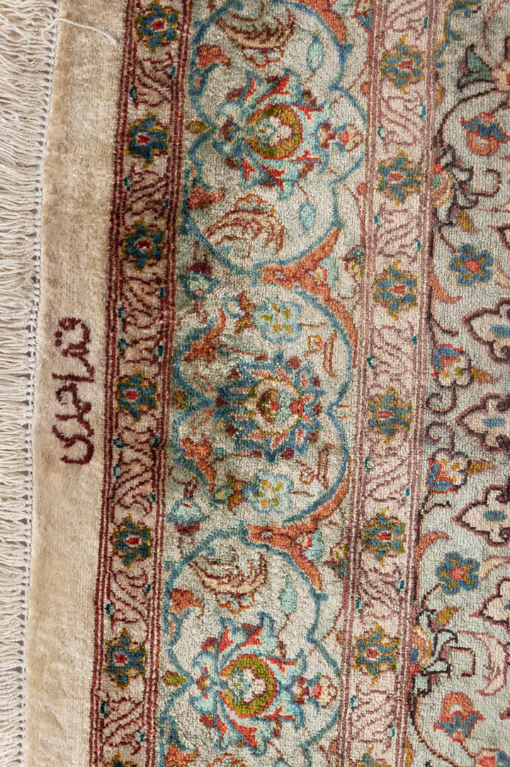KAY Signed Qum Silk 141x97cm