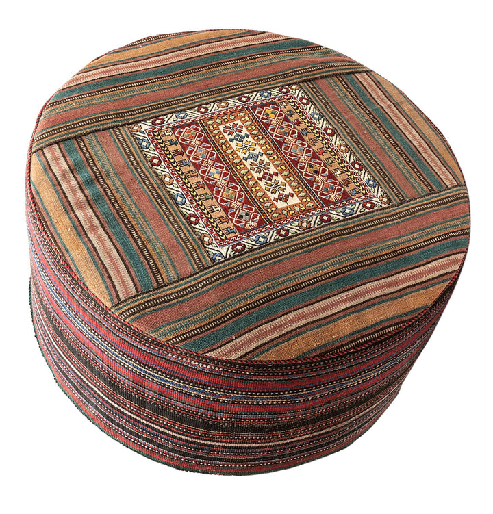 OCEAN Vintage Ottoman 90x90x46cm
