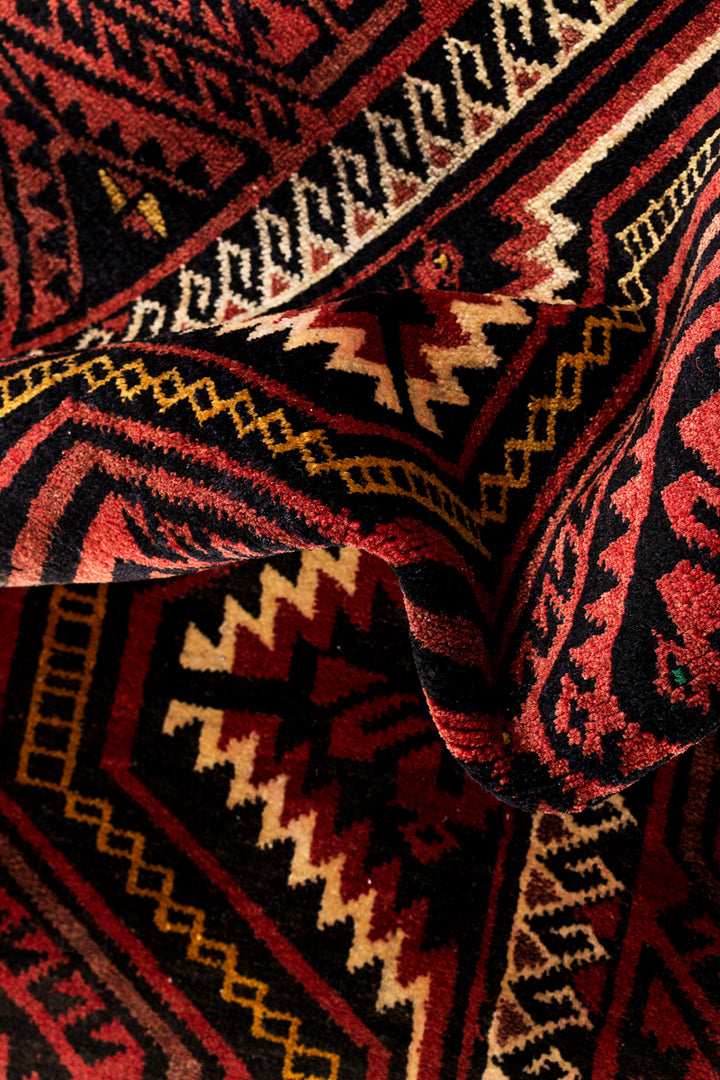 THYME Persian Baluch 255x119cm Red Rug