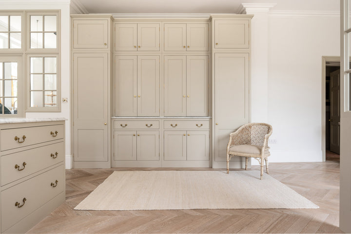 Jute Rug - White