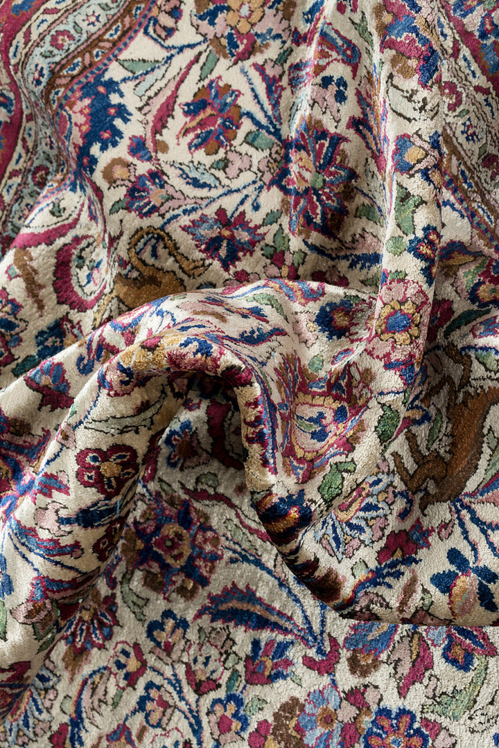 FLORENCE Antique Silk Kashan 200x130cm