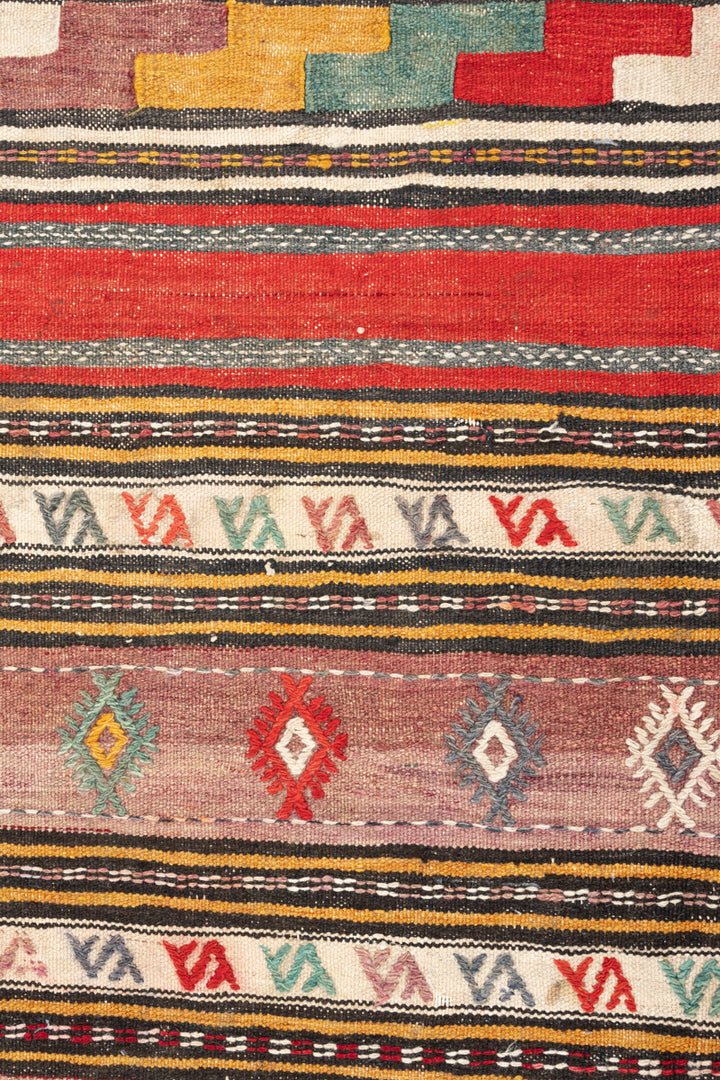 MALA Vintage Qashqai Kilim 433x160cm
