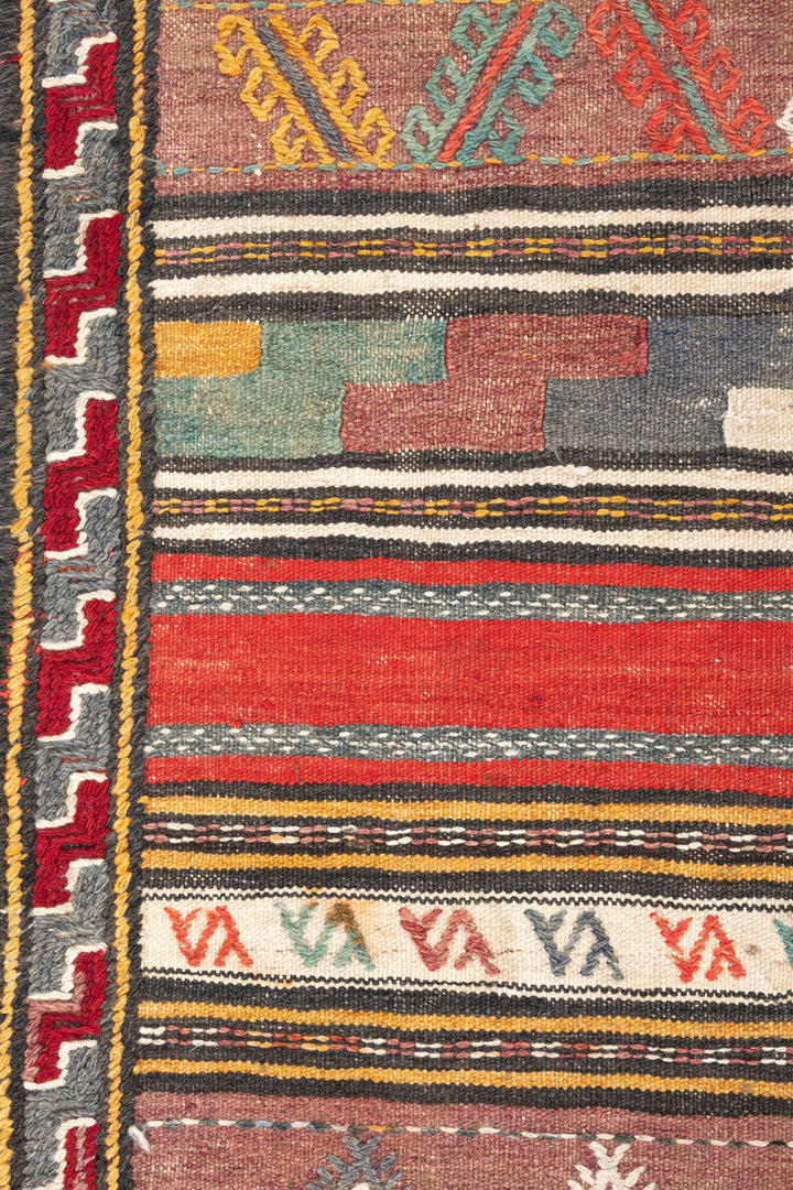 MALA Vintage Qashqai Kilim 433x160cm