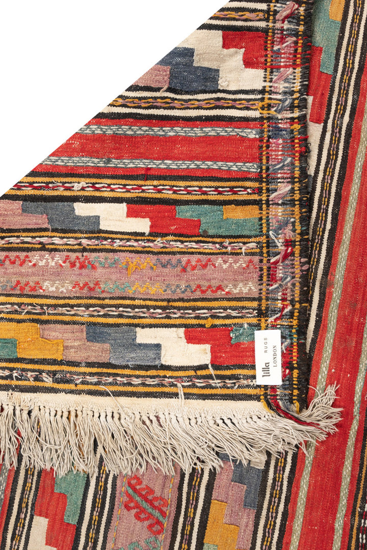 MALA Vintage Qashqai Kilim 433x160cm