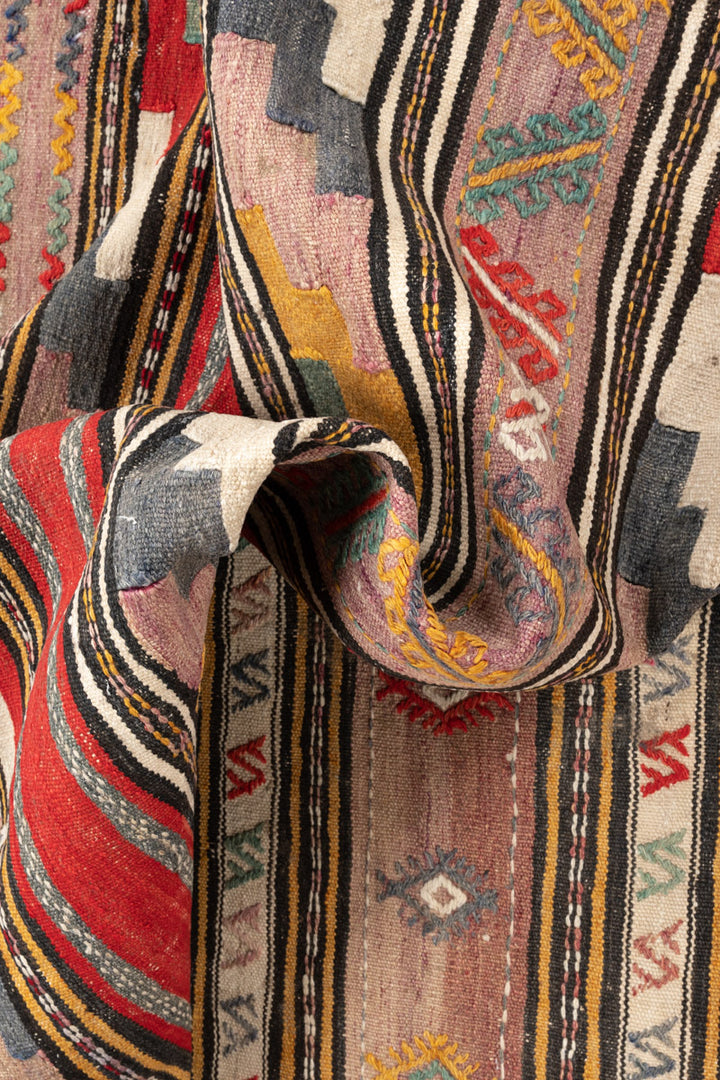 MALA Vintage Qashqai Kilim 433x160cm