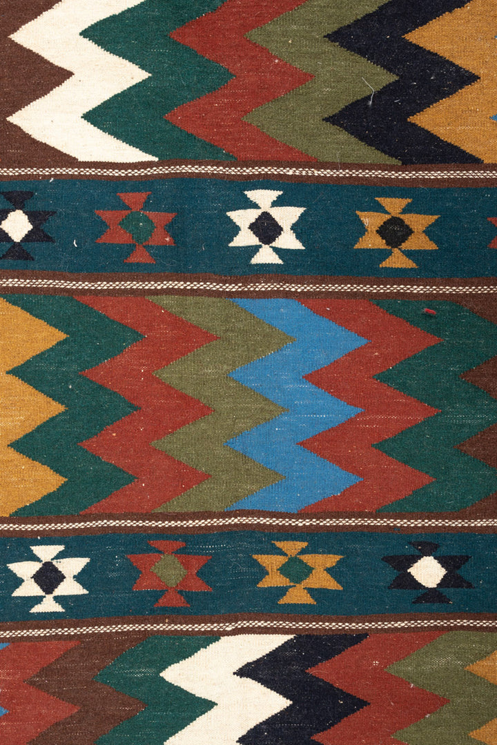 WILLOW Fine Vintage Qashqai Kilim 297x192cm