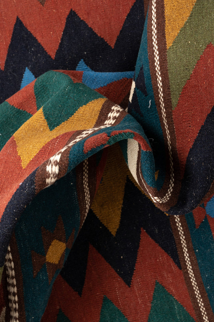 WILLOW Fine Vintage Qashqai Kilim 297x192cm