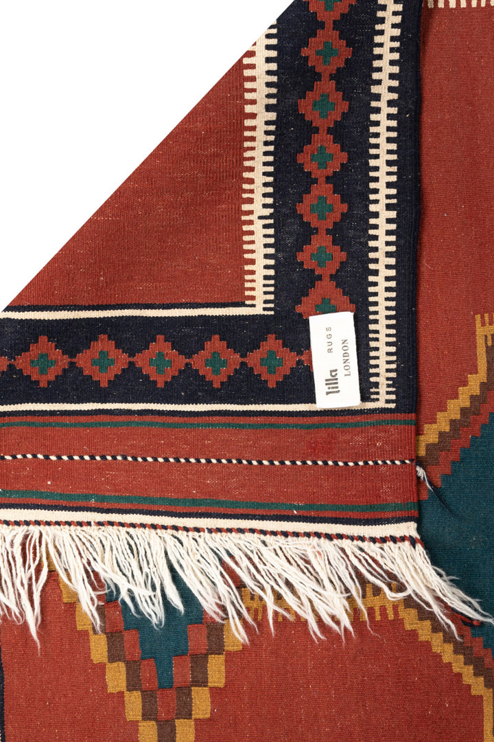 BRYD Fine Vintage Qashqai Kilim 198x135cm