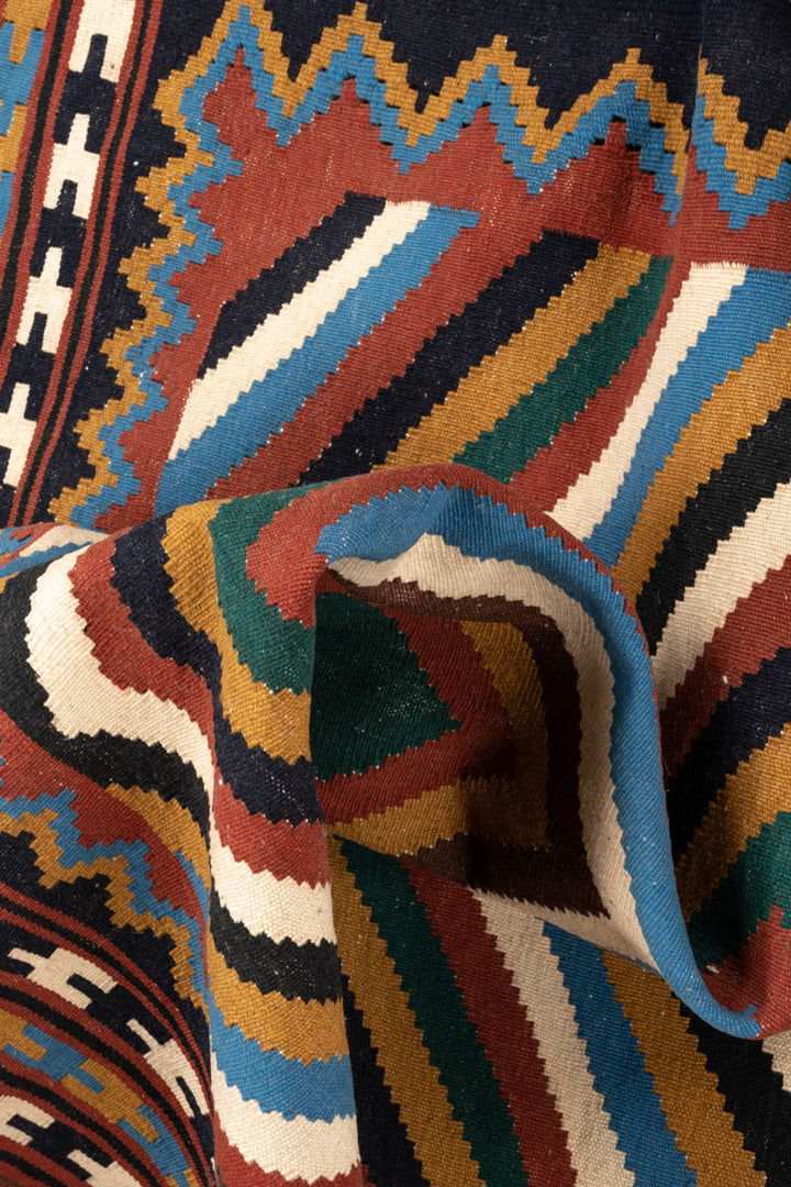 PAYTYN Fine Vintage Qashqai Kilim 192x130cm