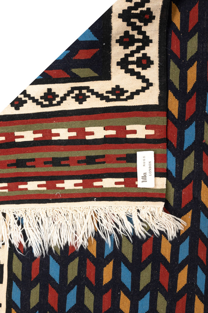 MAMAS Fine Vintage Qashqai Kilim 203x136cm