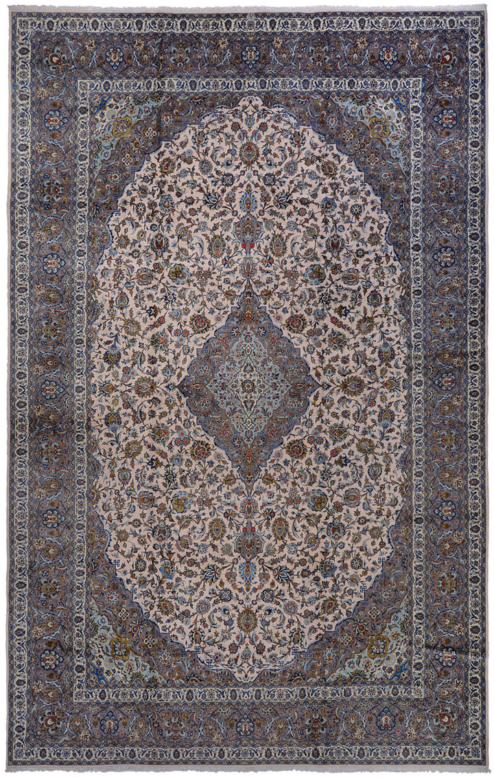 SALLIE Signed Kashan kork 626x394cm
