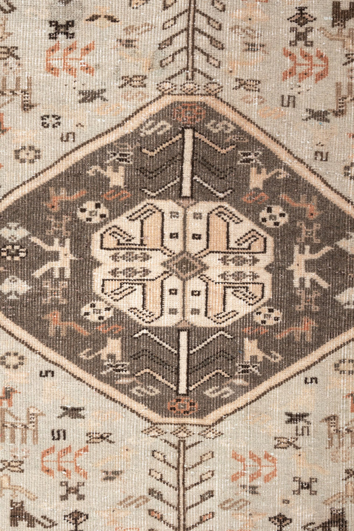 KIAN Vintage Distressed Abadeh 194x185cm