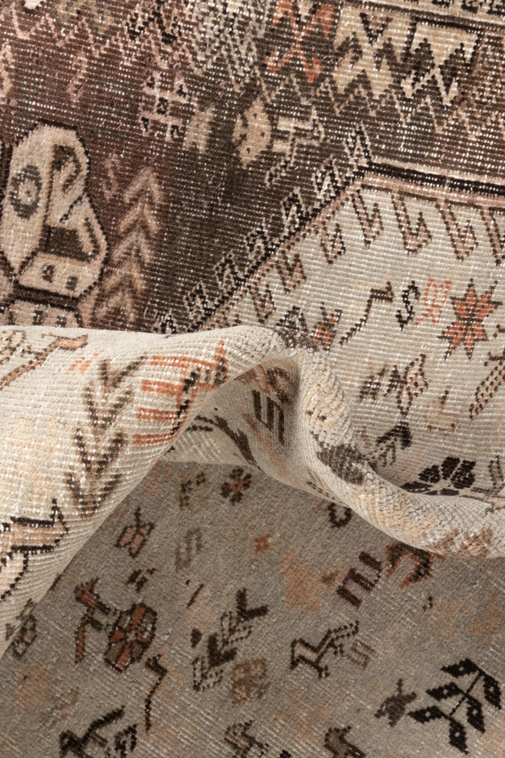 KIAN Vintage Distressed Abadeh 194x185cm