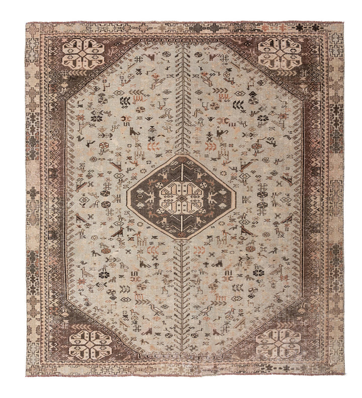 KIAN Vintage Distressed Abadeh 194x185cm