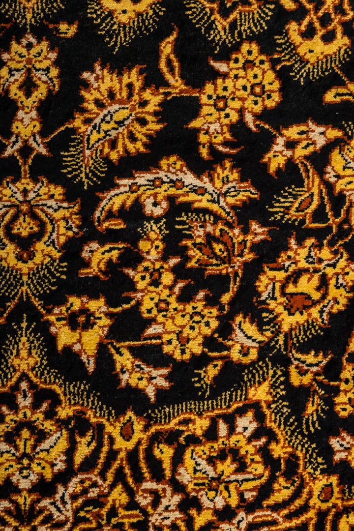 HONEY Persian Qum Silk 145x145cm Circle Orange