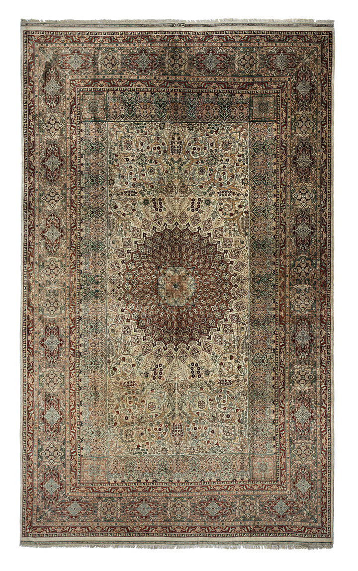 ARORA Pure Silk Persian Herike Lilla Rug to buy London UK