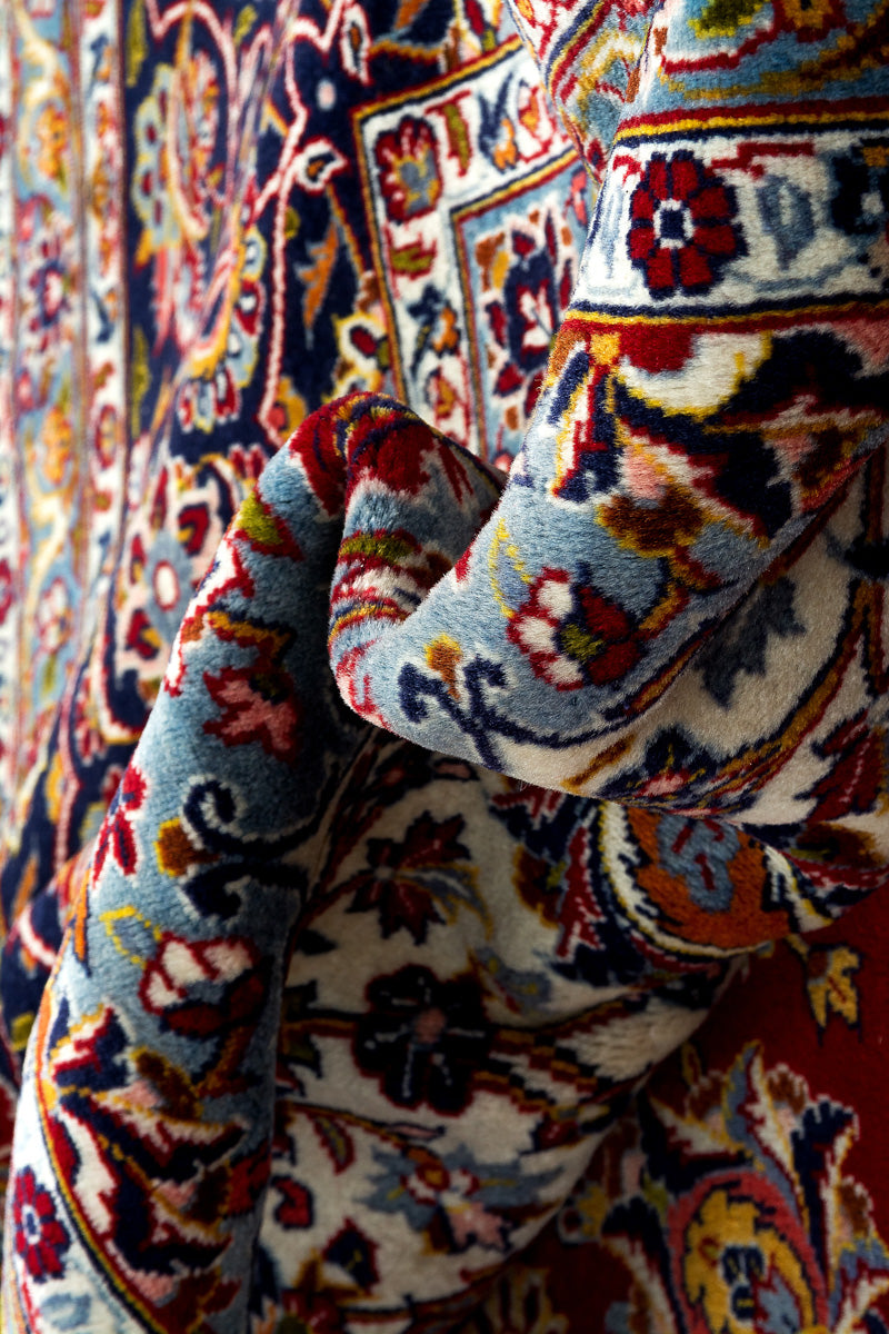 CRANBERRY Persian Kashan 581x393cm