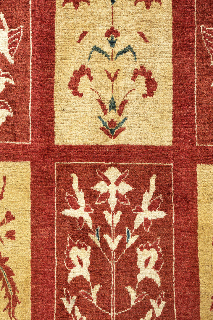 SINA Persian Loribaft 103x101cm Terracotta and Orange