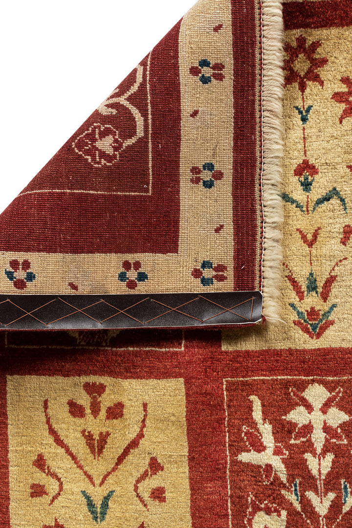 SINA Persian Loribaft 103x101cm Terracotta and Orange