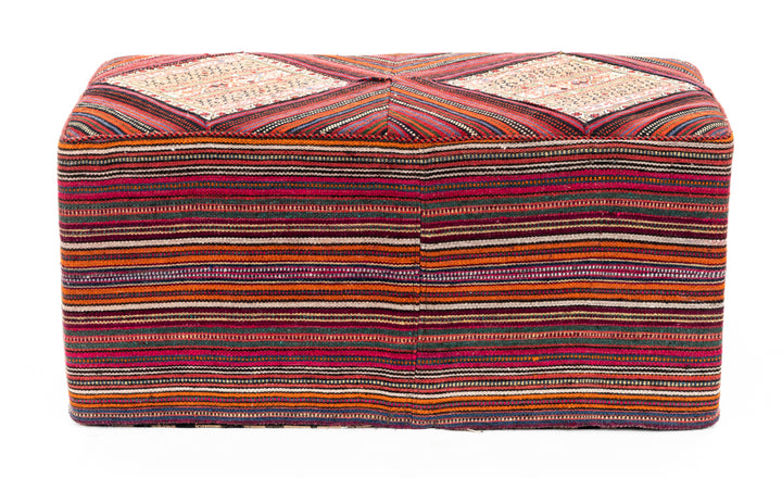 ADI Vintage Ottoman 100x50x46cm