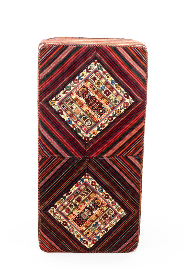 ELLIE Vintage Ottoman 100x50x46cm